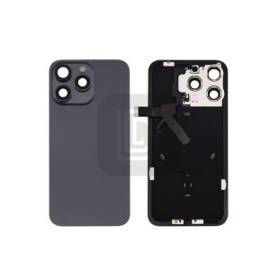 iPhone 15 Pro Max High-Strength Back Cover Glass - Magnetic & Cable-Ready Design - Comfortable, Durable & Stylish - OEM Quality - Fast Shipping