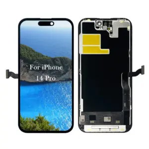 iPhone 14 Pro Original LCD Screen with Digitizer Full Assembly - Original & Original Brand New Quality - High Brightness & Factory Color - Global Express Shipping