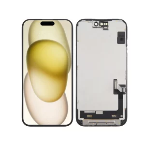 iPhone 15 Original LCD Screen with Digitizer Full Assembly - Original & Original Brand New Quality - High Brightness & Factory Color - Global Fast Shipping