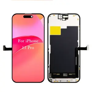 iPhone 15 Pro Original LCD Screen with Digitizer Full Assembly - Original & Original Brand New Quality - High Brightness & Factory Color - Global Express Shipping