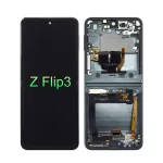 Samsung Galaxy Z Flip3 Foldable AMOLED Screen Assembly - Ultra-Thin Glass with Flex Mode Support. 1-Year Warranty, Fast Shipping