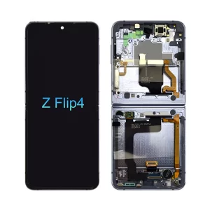 Samsung Galaxy Z Flip4 Replacement AMOLED Display with Bright Folding Panel, Anti-Crease Design and High Touch Sensitivity（Original & Original brand new quality）