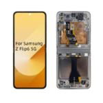 Samsung Galaxy Z Flip6 Foldable AMOLED Screen - Ultra-Thin Glass Display, 120Hz Adaptive Touch, Seamless Hinge Alignment. 1-Year Warranty, Fast Shipping