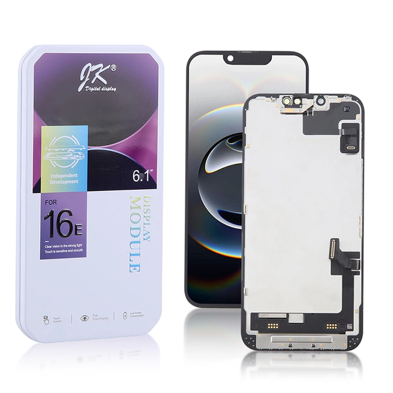 16E-JK iPhone 16e Screen Replacement – True Tone OLED Display Assembly with Touch Sensitivity, Factory Direct DD JK RJ TC ZY - 画像 (1)