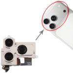 iPhone 17 Pro Max Triple Lens Rear Camera Flex – Original Replacement with Full Zoom and Wide Capture Support - 画像 (3)