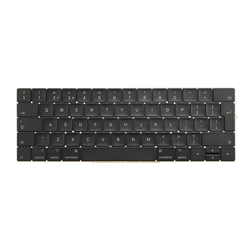 A1706-keyboard-1 A1706 MacBook Pro 13-inch Keyboard with Touch Bar – Replacement with 2nd Gen Butterfly Mechanism, Backlit US Layout — изображение 1